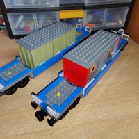 lego coppia carri merci porta casse