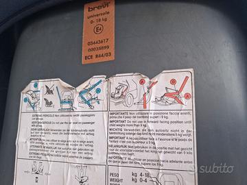 seggiolino auto bambini