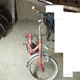 Bicicletta pieghevole anni 80 da restaurare