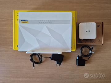 MODEM ROUTER ZTE H2640 Wi-Fi6 FIBRA e ADSL
