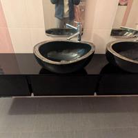 Mobile bagno con lavabo doppio