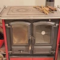 Cucina Stufa a legna Dal Zotto Regina 350 BII