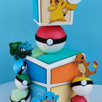 torta scenografica Pokemon 