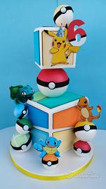 torta scenografica Pokemon 