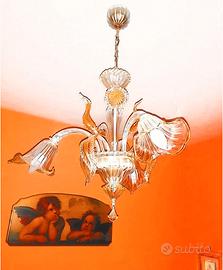 Lampadari e Lampade in Vetro di Murano Originali 