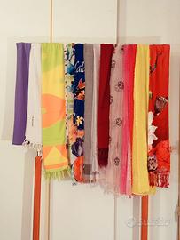 Abbigliamento mare parei foulard teli  n.13 pezzi