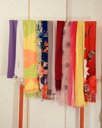 Abbigliamento mare parei foulard teli  n.13 pezzi