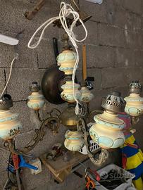 Lampadario stile barocco