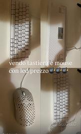 mause e tastiera  con led