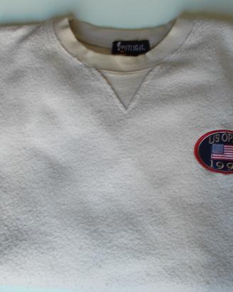 Felpa originale US OPEN 1998 di Tennis in cotone L