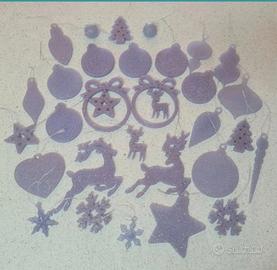 Set 30 decorazioni natalizie 
