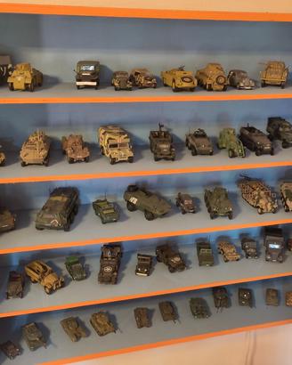 Collezione modellini mezzi militari carroarmati