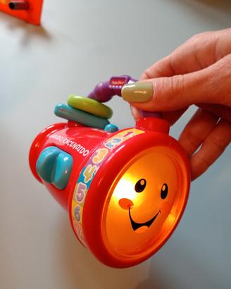 Torcia Luminosa "Ridi e Impara" marca Fisher-Price