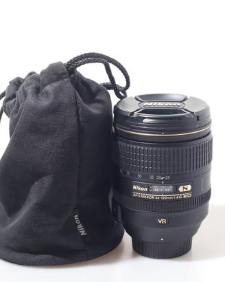 OBIETTIVO NIKON AF-S 24-120 MM F/4 G ED N. VR.
