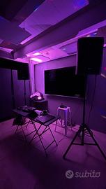 Impianto audio noleggio feste