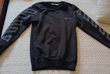 Felpa Off-White nera taglia XS