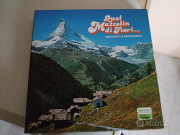 Canti della montagna 33giri