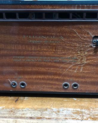 Radio Phonola Clipper de luxe