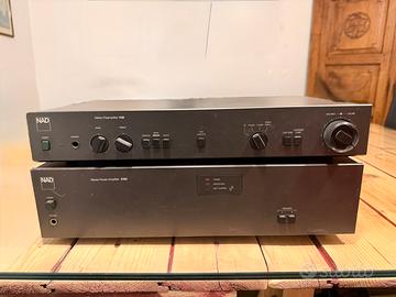Amplificatore NAD pre e finale
