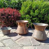 Conche in rame e paiolo