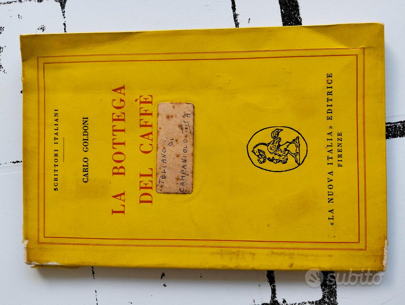 La bottega del caffè di Carlo Goldoni Libri e Riviste In vendita