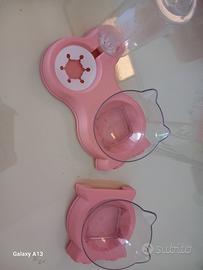 set ciotole e acqua gatto
