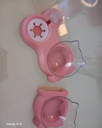 set ciotole e acqua gatto