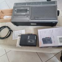 VECCHIO RADIO, E  REGISTRATORE