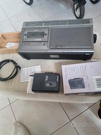 VECCHIO RADIO, E  REGISTRATORE
