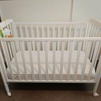 Lettino Giordani Alice + materasso e top AirCuddle