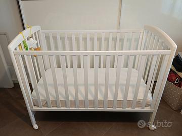 Lettino Giordani Alice + materasso e top AirCuddle