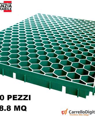 Griglia Salvaprato MADE IN ITALY Carrabile 8,8Mq