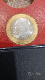 1000 lire bimetallica Citta del Vaticano anno 2001