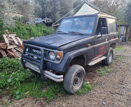 Toyota land cruiser lj 70 2.4 SENZA MOTORE