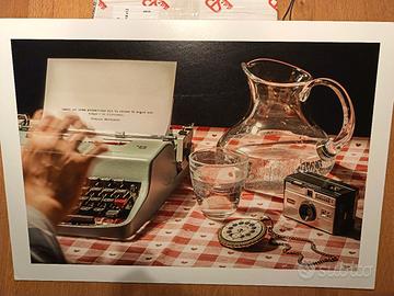 Quadro Stampa Vintage 40x62 citazione F. Battiato
