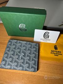 Portafoglio Goyard grigio