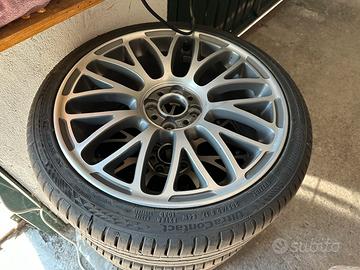 4 Cerchi 17” Abart 500 + gomme nuove