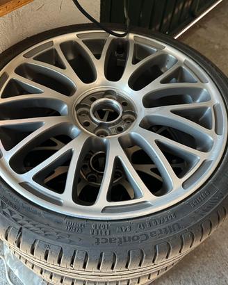 4 Cerchi 17” Abart 500 + gomme nuove