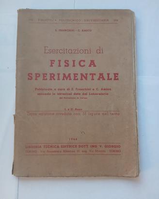 Fisica Sperimentale 1946 Franchini Amico bibliotec