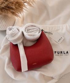 Borsa bordeaux a tracolla Furla