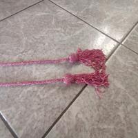 cintura perline  e fiori con estensione