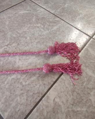cintura perline  e fiori con estensione