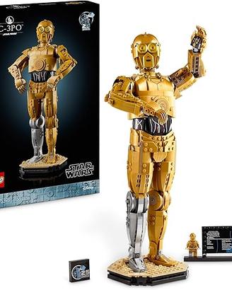 LEGO Star Wars 75398 C-3PO - Modellino di Droide d