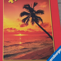 Ravensburger Puzzle da 1000 Pezzi Tramonto Rosso