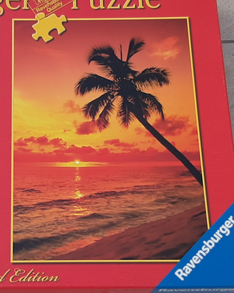 Ravensburger Puzzle da 1000 Pezzi Tramonto Rosso