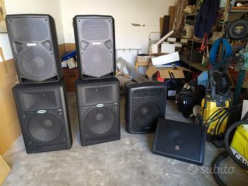 impianto audio / karaoke 