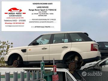 RICAMBI USATI - LAND ROVER RANGE SPORT 1a serie