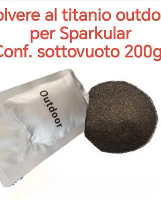 Polvere Titanio Sparkular 200 gr Fontane Fredde