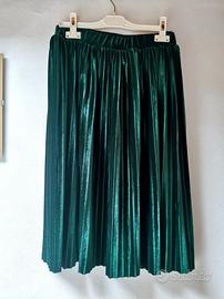 gonna verde ciniglia