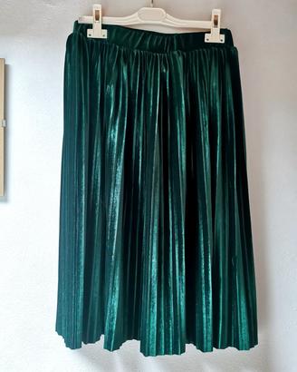 gonna verde ciniglia